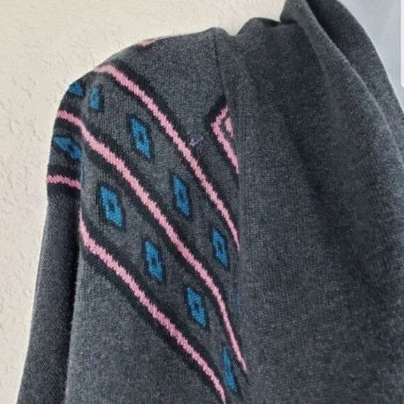 Knot Sister Aztec Oversized Open Front Cardigan - Picture 7 of 8